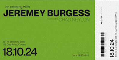 An Evening with Jeremy Burgess: MotoGP - Phillip Island | The Shearing Shed