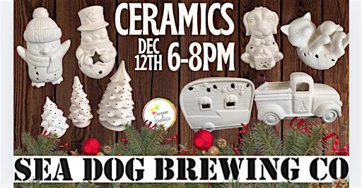 Canvases & Cocktails—Ceramics! | Sea Dog Brewing Company Topsham