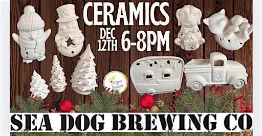 Canvases & Cocktails—Ceramics! | Sea Dog Brewing Company Topsham