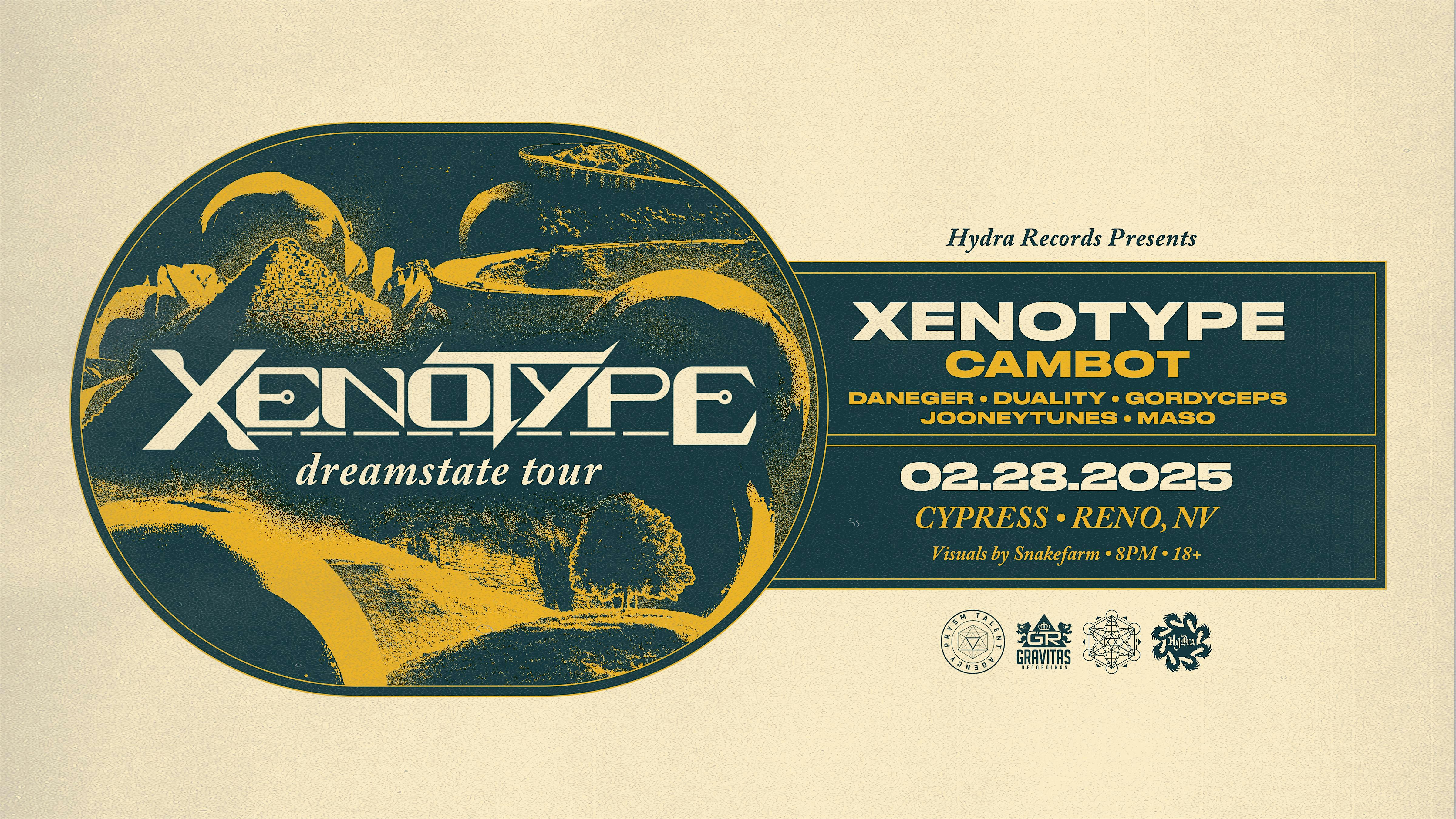Xenotype: Dreamstate Tour | Cypress