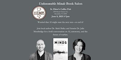 Unknowable Minds Book Salon | St. Elmo's Coffee Pub