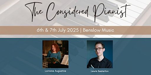 The Considered Pianist | Benslow Music