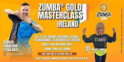 Zumba Master class with ZES Hender Corredor-Escalante | Kill O'The Grange National School