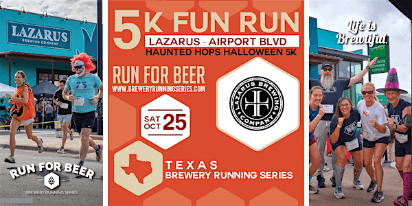 Halloween 5k  x Lazarus Brewing | '25-'26 TX Brewery Running Series | Lazarus Brewing Co.