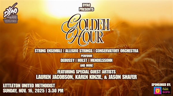 DYAO Presents: Golden Hour | Littleton United Methodist Church