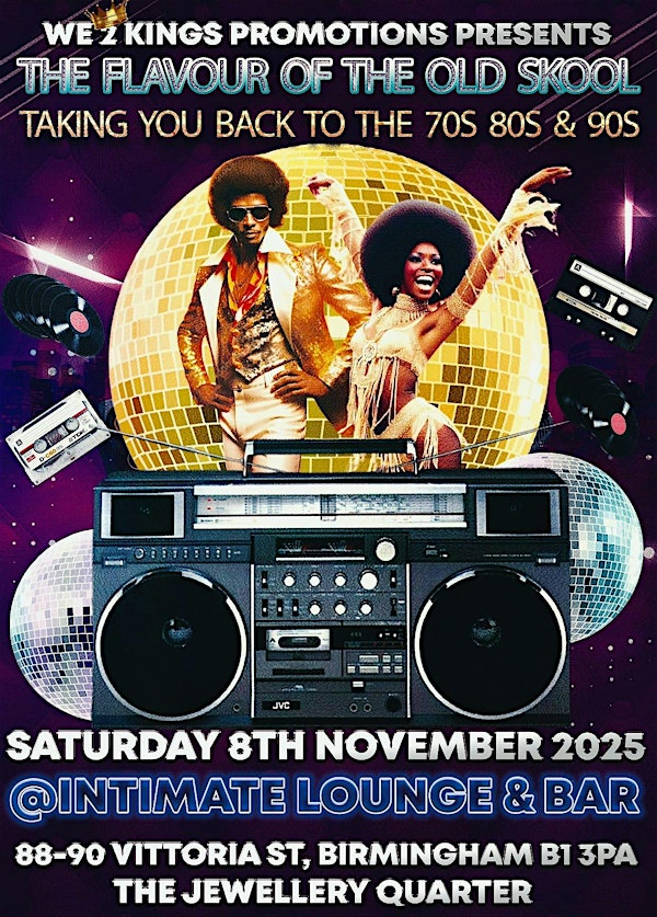 THE FLAVOUR OF THE OLD SKOOL  (Back to the 70s 80s 90s) | INTIMATE LOUNGE & BAR