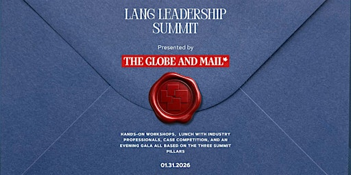 Lang Leadership Summit - Presented by The Globe and Mail | MacDonald Hall