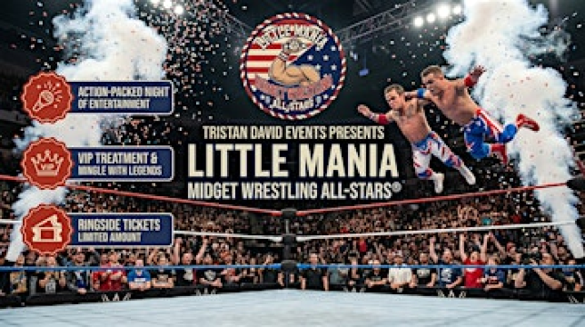 Little Mania Midget Wrestling All-Stars in Myrtle Beach, SC! | Masters Gentleman's Club Myrtle Beach