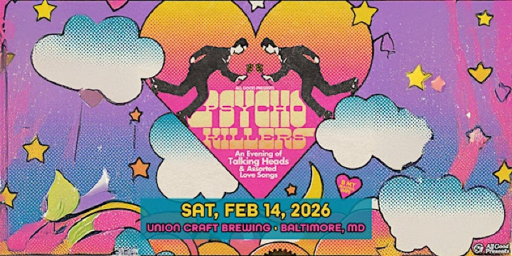 Psycho Killers - An evening of Talking Heads & Assorted Love Songs | Union Craft Brewing