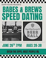 Babes & Brews Speed Dating Ages 28-38@ Royal City Brewing (Guelph) | Royal City Brewing Company