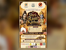 Shri Ram Katha by Pujya Rajan Jee | Sri Shiva Vishnu Temple NJ
