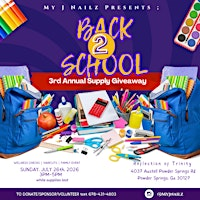 My J Nailz Presents: 3rd Annual Back 2 School Giveaway | Reflections of Trinity