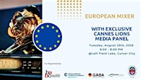 Networking European Mixer with Cannes Lions Media Panel | Left Field Labs