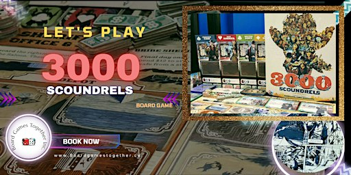 Learn & Play 3000 Scoundrels | Board Games Together inc.