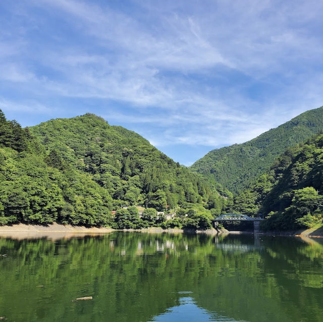 Okutama lake 