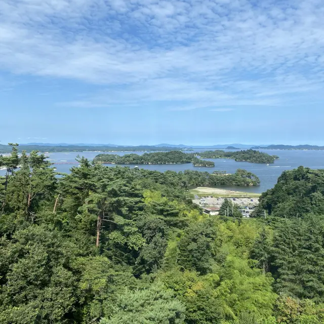 日本三景松島が一望！丘の上の温泉宿