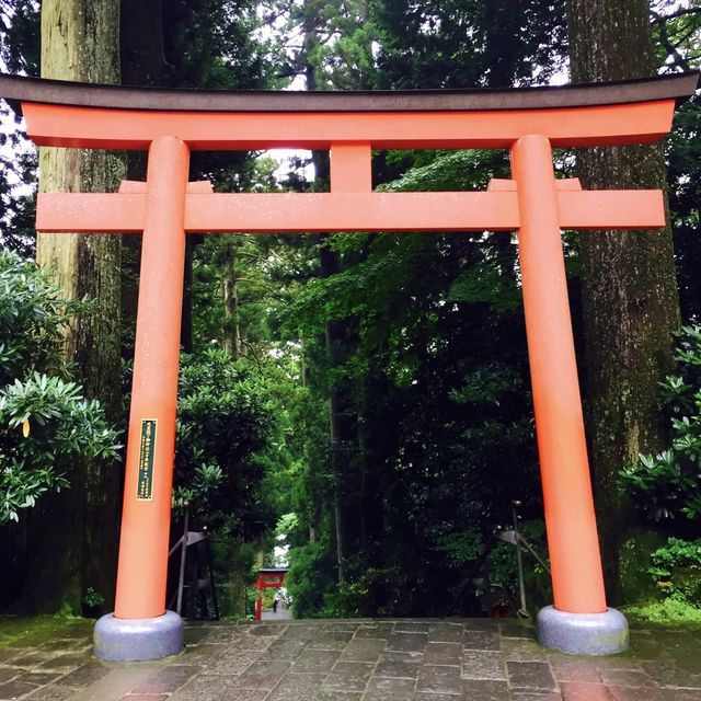 【日本 箱根】必去景點！水上平和鳥居