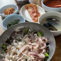 용산회식당, 경주