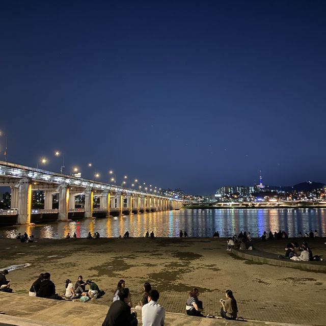 서울 반포 한강공원: 러닝뛰러 한강공원으로 향해요