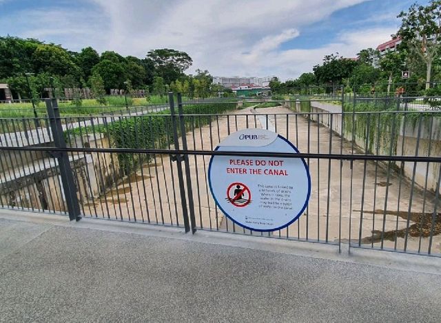 Tampines Naturalised river