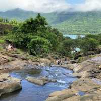 Palshe waterfall Tamini ghat in Pune 