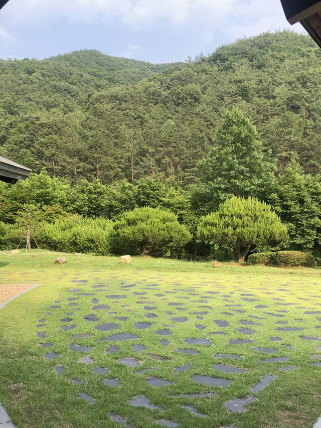 미동산수목원.  산책하기 딱 좋은 청주 외곽 여행지