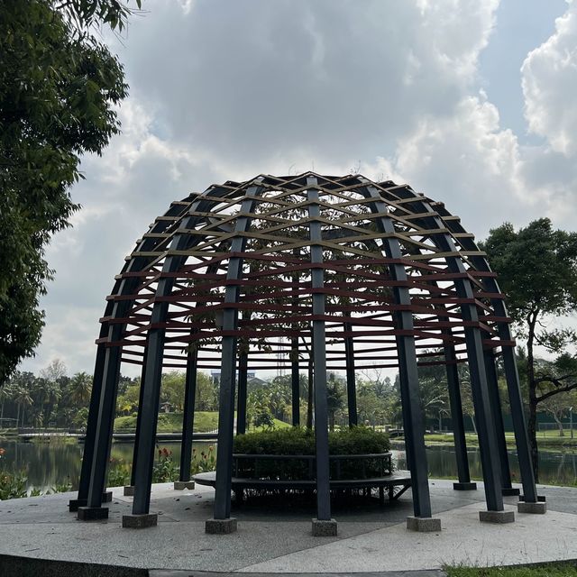 Lake Titiwangsa in KL city