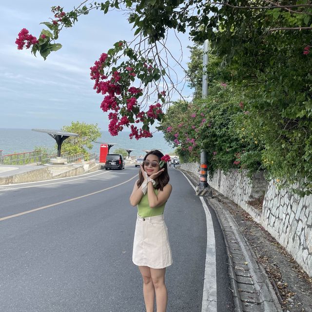 จุดชมวิวเขาสามมุข แลนด์มาร์คบางแสน ฟีลเกาหลีเกาใจ✨