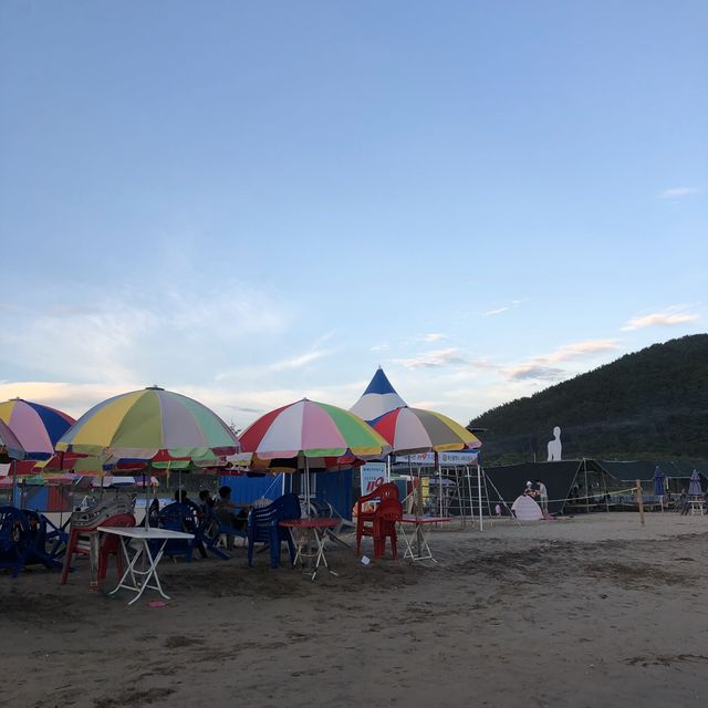 부산에서 색다른 모래사장을 걷고싶다면 “다대포해수욕장”