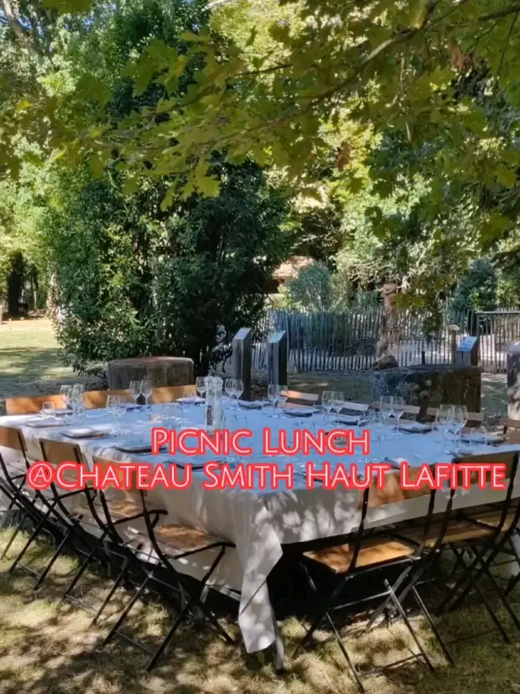 野餐午餐@Chateau Smith Haut Lafitte 
