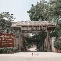 รีสอร์ทเรือนไม้แนววินเทจสุดชิลริมแม่น้ำแม่กลอง