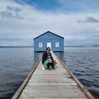 The Blue Boat House