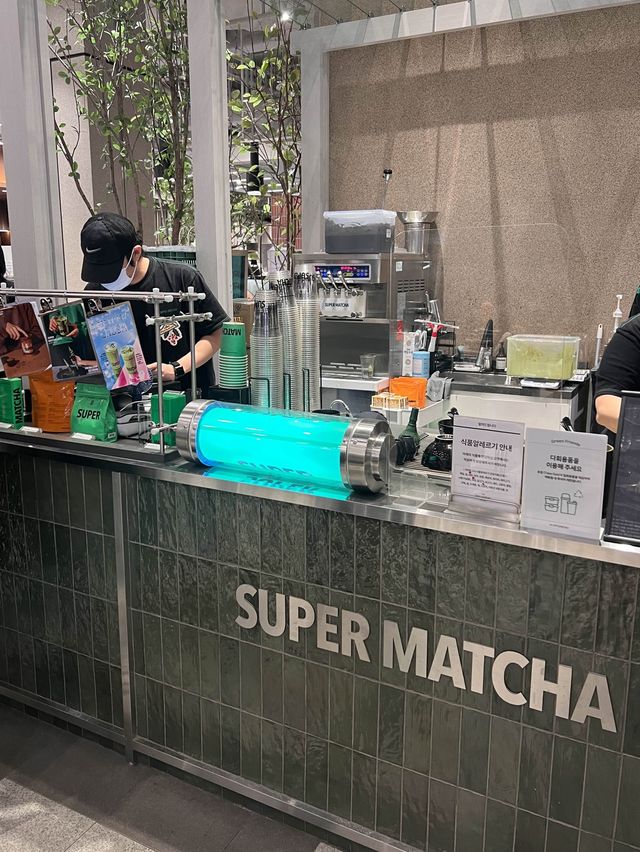 韓国/ソウル【汝矣島】抹茶の人気店💚