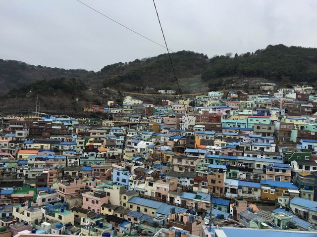甘村文化村彩虹小屋，釜山必去景點