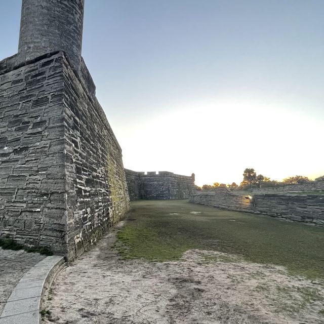 Stunning historic front at St Augustine