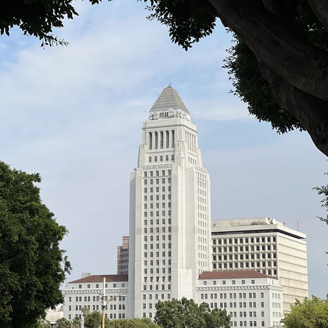 Marvelous architectures near LA courthouse 