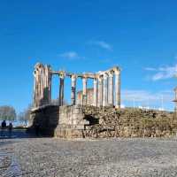 Explored Evora, UNESCO world heritage on foot
