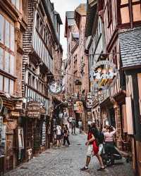 Mont Saint-Michel, the sacred mountain of France.