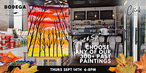 Paint and Sip at The Bodega GSO (Pick Any Painting, $5 Bar Bucks Included) (Greensboro) | The Bodega