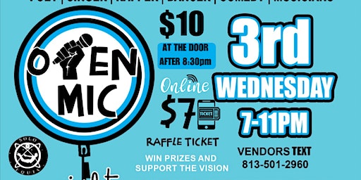 3rd Wednesday Open Mic Night | Moonlight Lounge