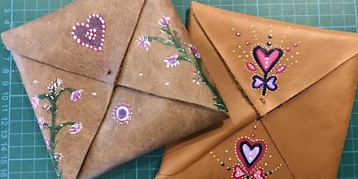 Paint and Sew Your Own Leather Purse (BURY) | Fired Paint a Pot Cafe