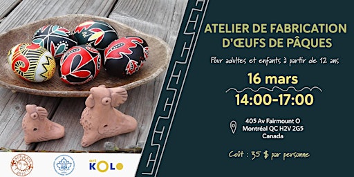 Atelier de fabrication d'œuf de Pâque ukrainienne | Ukranian Federation Hall