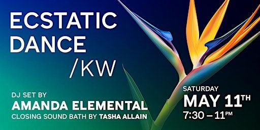 Ecstatic Dance KW ~ Featuring Amanda Elemental | Button Factory Arts