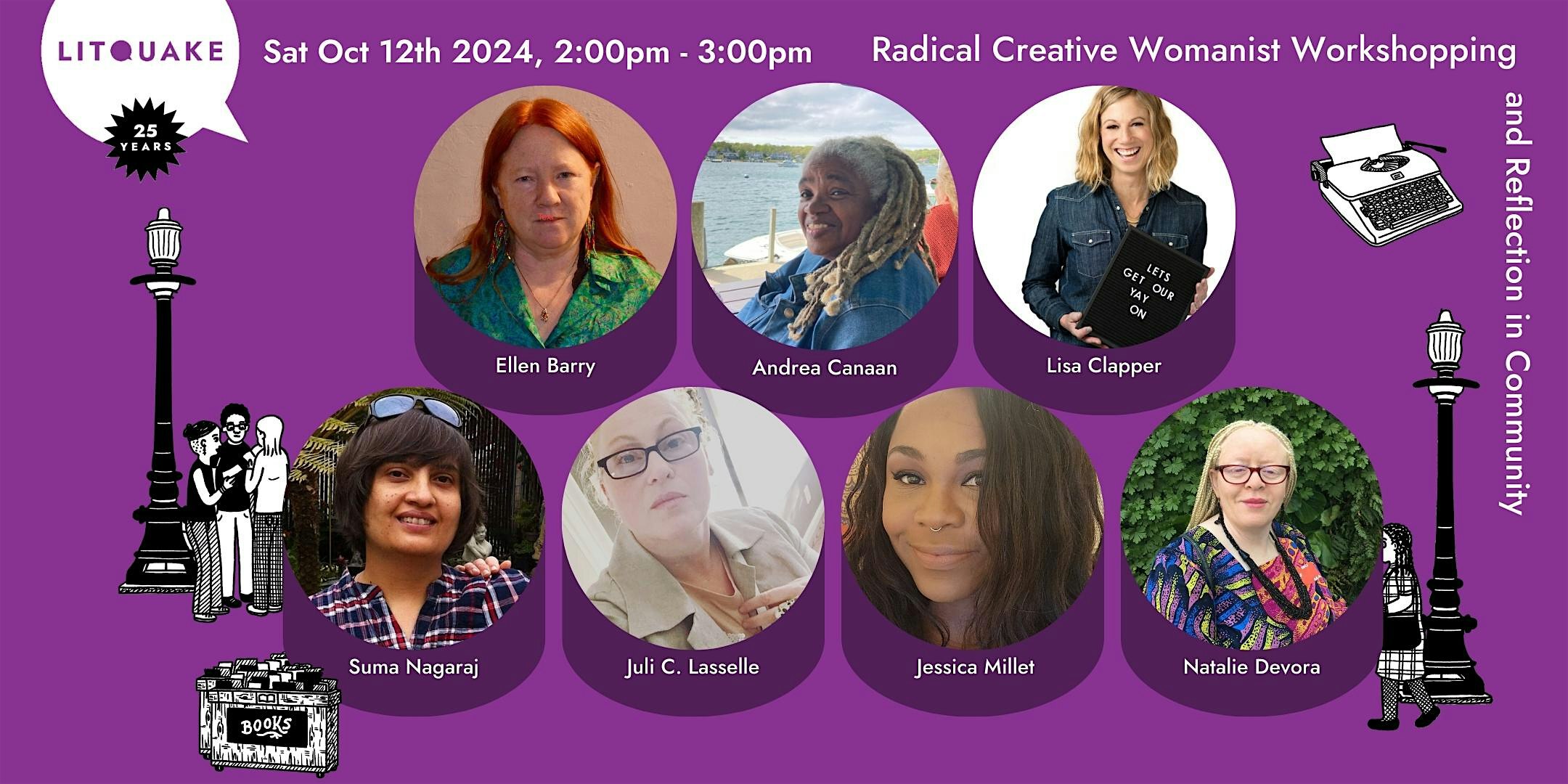 Radical Creative Womanist Workshopping and Reflection in Community | San Francisco Public Library, Saroyan Gallery