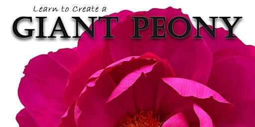 Learn to Create a Giant Paper Peony | Echo Spirits Distilling Co.