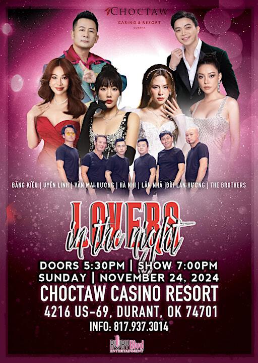 Lovers in the Night | Choctaw Casino Durant