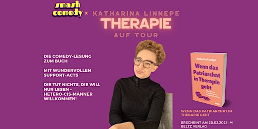 "Wenn das Patriarchat in Therapie geht": Lesung mit Katharina Linnepe | Mathilde Bar Ottensen