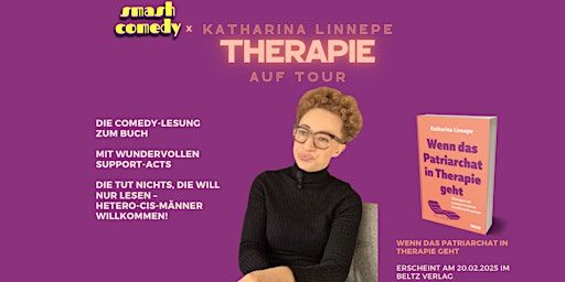 "Wenn das Patriarchat in Therapie geht": Lesung mit Katharina Linnepe | Mathilde Bar Ottensen
