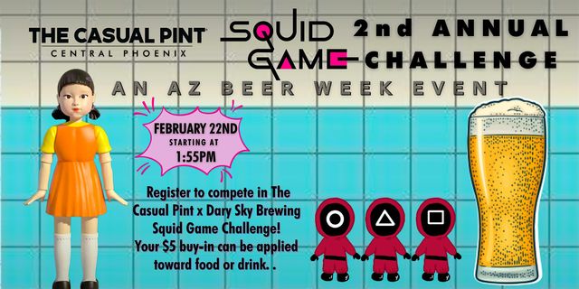 2nd Annual Squid Game Challenge at The Pint | The Casual Pint Central Phoenix