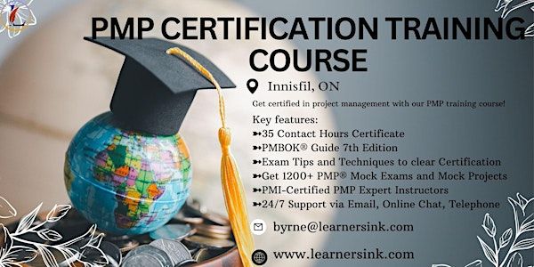 PMP Exam Prep Certification Training Course in Innisfil, ON | 49 High St